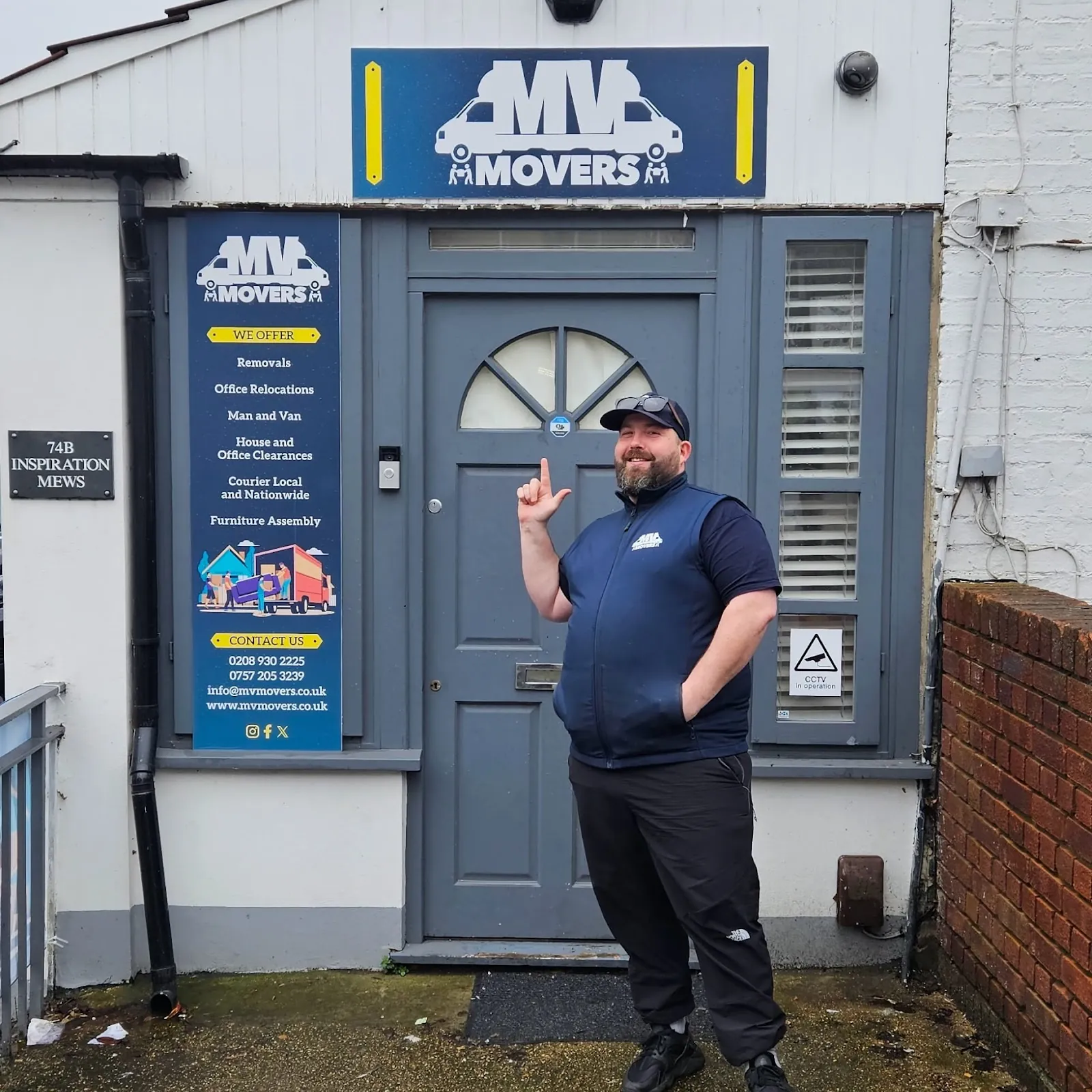 Dave at the office