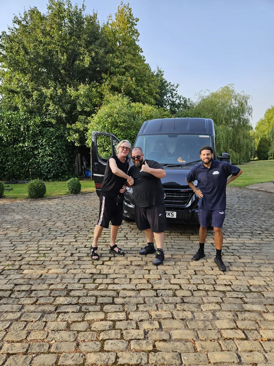 Three of the crew, job done